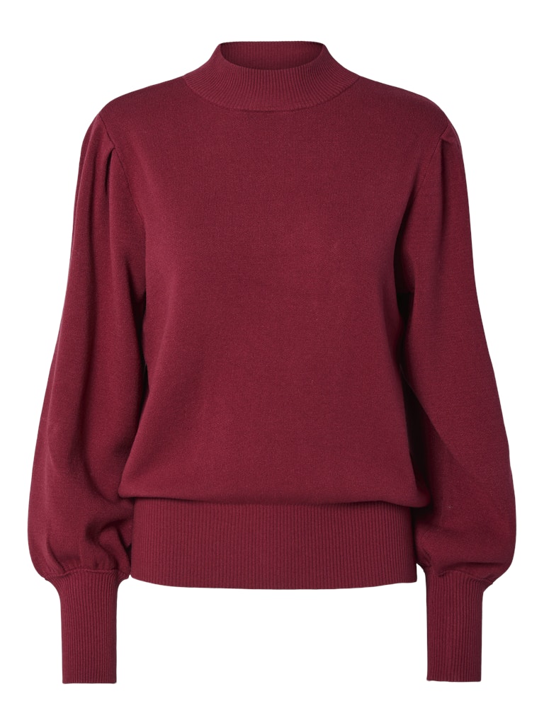 YAS YASFonny Knit Pullover Noos - Tibetan Red