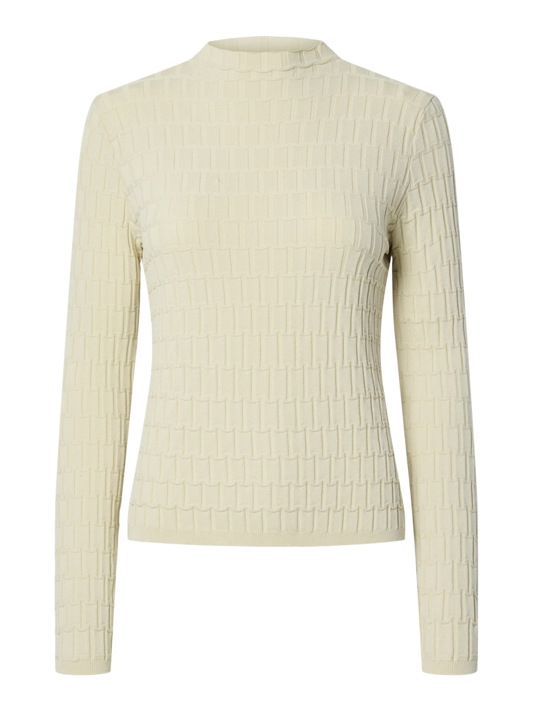 YAS YASTrixo Knit Pullover - Birch