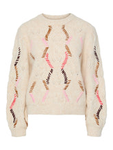 Lade das Bild in den Galerie-Viewer, YAS YASGabbi Knit Pullover - Birch Melange
