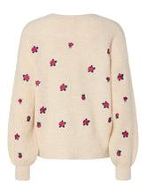 Lade das Bild in den Galerie-Viewer, YAS YASFleur Knit Cardigan Noos - Birch Bouquet Flower

