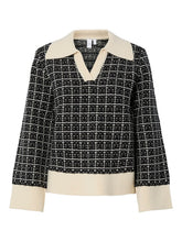 Lade das Bild in den Galerie-Viewer, YAS YASLivia V-Neck Knit Pullover Noos - Black Birch
