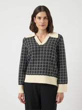 Lade das Bild in den Galerie-Viewer, YAS YASLivia V-Neck Knit Pullover Noos - Black Birch

