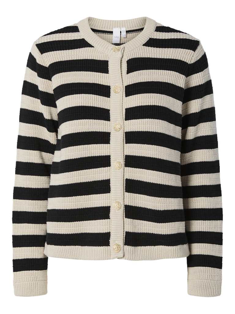 YAS YASSironi Knit Cardigan Noos - Birch Black