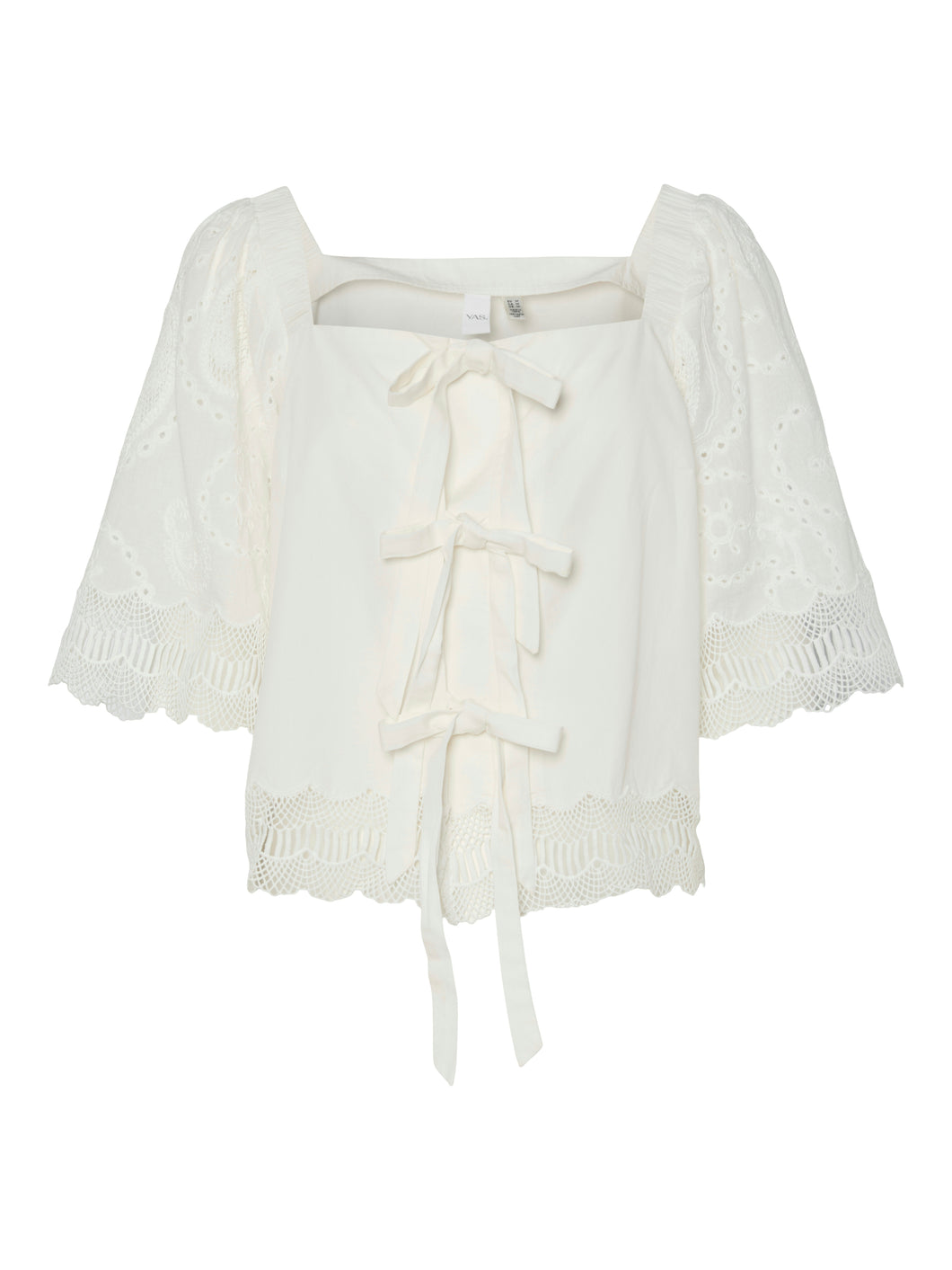 YAS YASYvas 2/4 Tie Top Star White