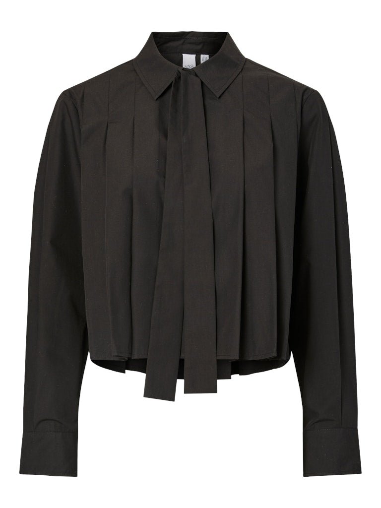 YAS YASTamo Tie Shirt - Black
