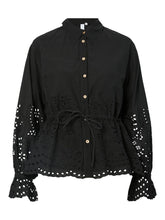 Lade das Bild in den Galerie-Viewer, YAS YASLuma Tie Shirt - Black
