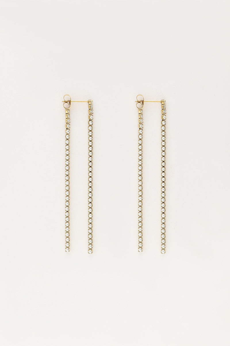 MY JEWELLERY Lange Ohrringe mit Kunstperlen