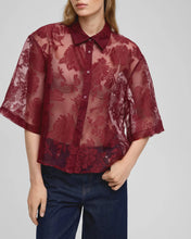 Lade das Bild in den Galerie-Viewer, MOSS COPENHAGEN MSCHLettiche 3/4 Shirt - Syrah
