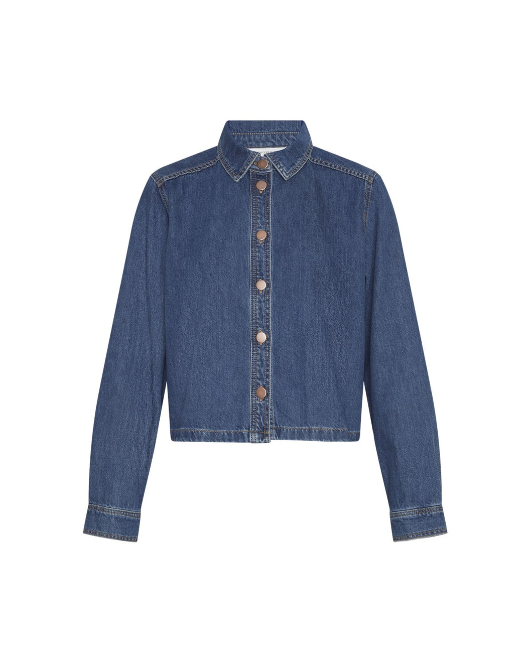 MOSS COPENHAGEN MSCHAdalyn Elena Shirt Mid Blue Wash