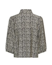 Lade das Bild in den Galerie-Viewer, MOSS COPENHAGEN MSCHCielo Orabella 3/4 Shirt - Fog Abstract
