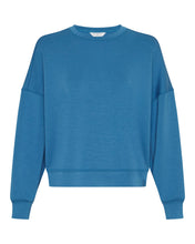 Lade das Bild in den Galerie-Viewer, MOSS COPENHAGEN MSCHDalvina Ima Q Sweatshirt Vallarta Blue
