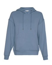 Lade das Bild in den Galerie-Viewer, MOSS COPENHAGEN MSCHIma Q Icon Hood Sweatshirt Bluefin
