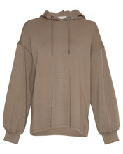 Lade das Bild in den Galerie-Viewer, MOSS COPENHAGEN MSCHJanelle Lima Q Icon Hood Sweatshirt Walnut
