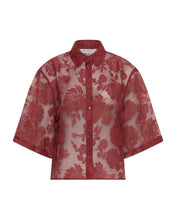 Lade das Bild in den Galerie-Viewer, MOSS COPENHAGEN MSCHLettiche 3/4 Shirt - Syrah
