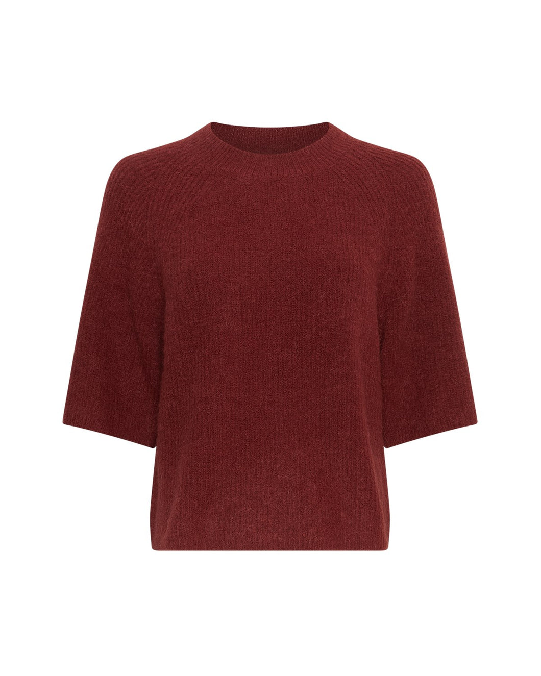 MOSS COPENHAGEN MSCHMilania Hope 2/4 Pullover - Syrah