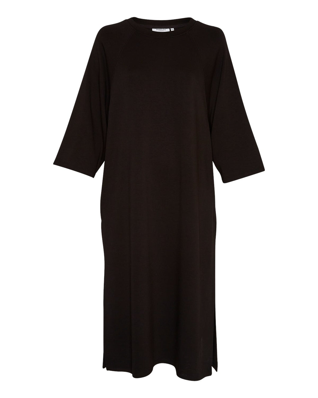MOSS COPENHAGEN MSCHPetua Ima Q 3/4 Sweat Dress Black