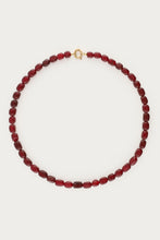 Lade das Bild in den Galerie-Viewer, MY JEWELLERY Burgunderfarbene Kette mit Perlen
