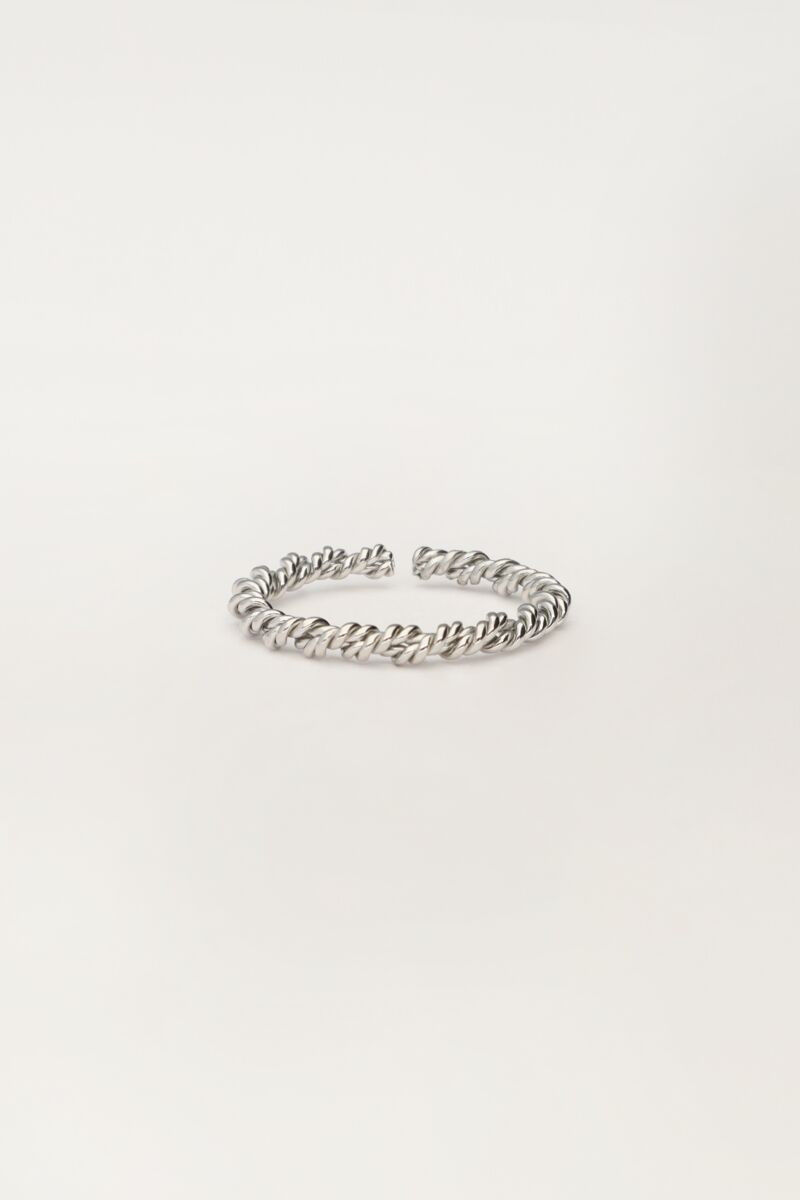 MY JEWELLERY Mix Ring gedreht silber