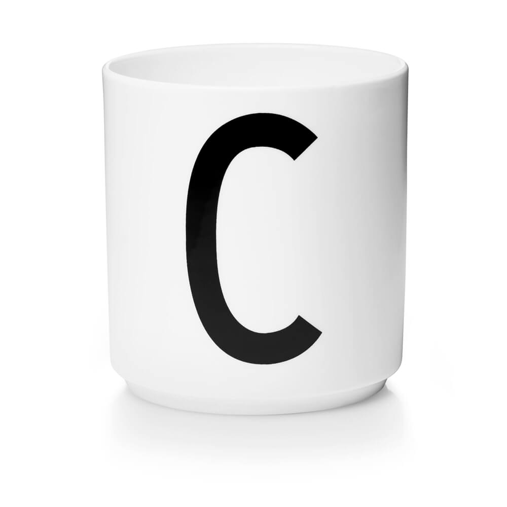 DESIGN LETTERS Personal Porcelain Cup - C