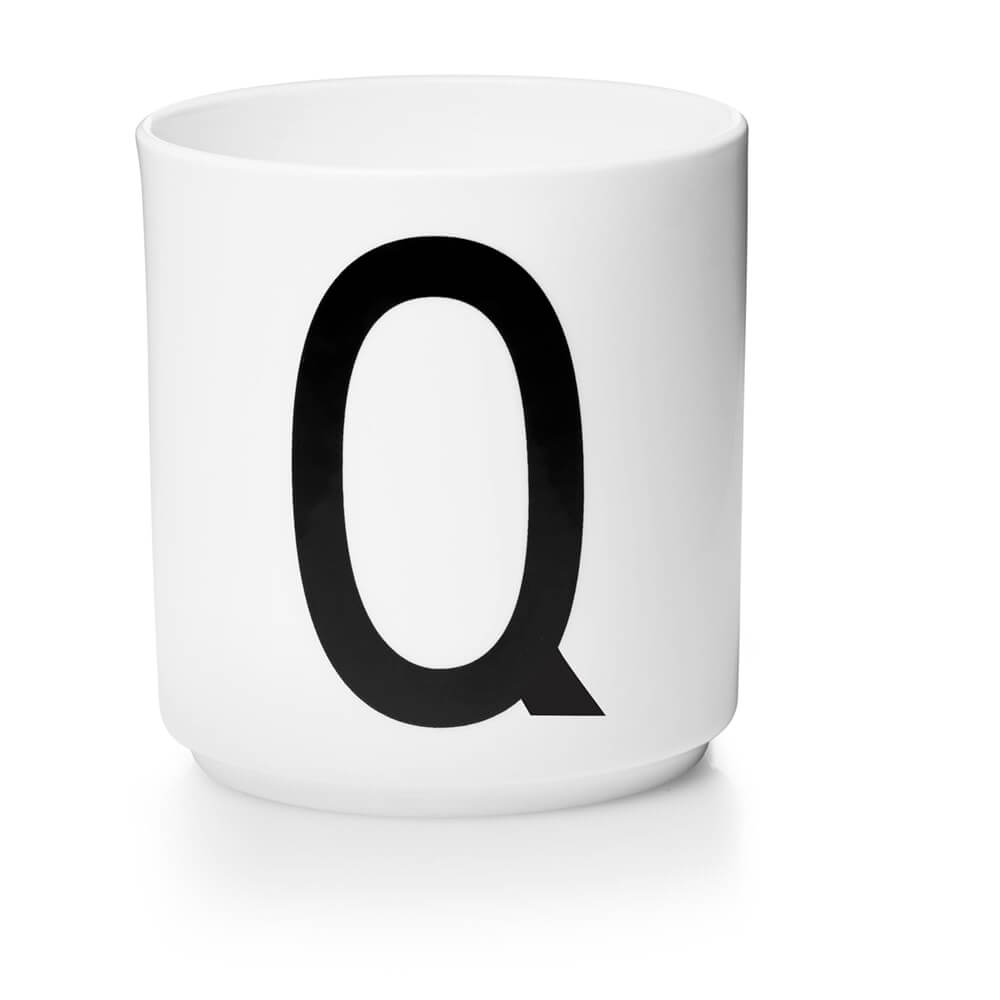 DESIGN LETTERS Personal Porcelain Cup - Q