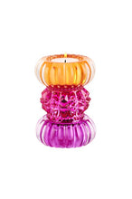 Lade das Bild in den Galerie-Viewer, GIFTCOMPANY Sari Teelichthalter rund orange/pink/lila

