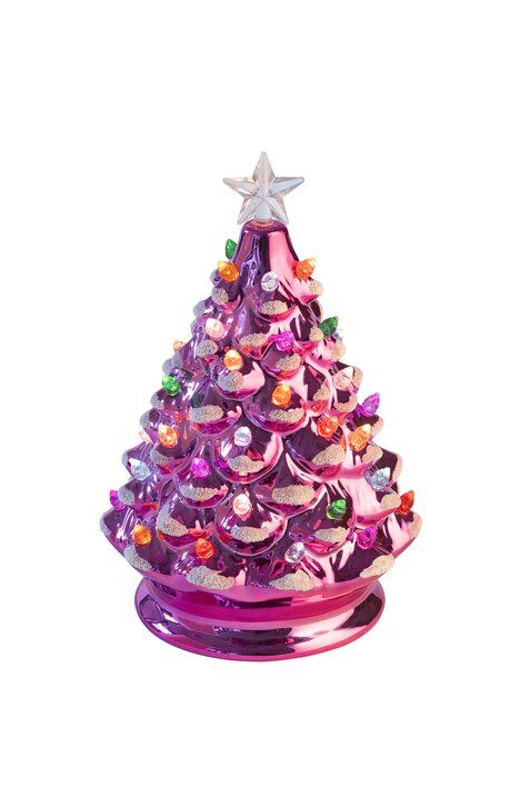 GIFTCOMPANY Luce Weihnachtsbaum mit LED groß, pink