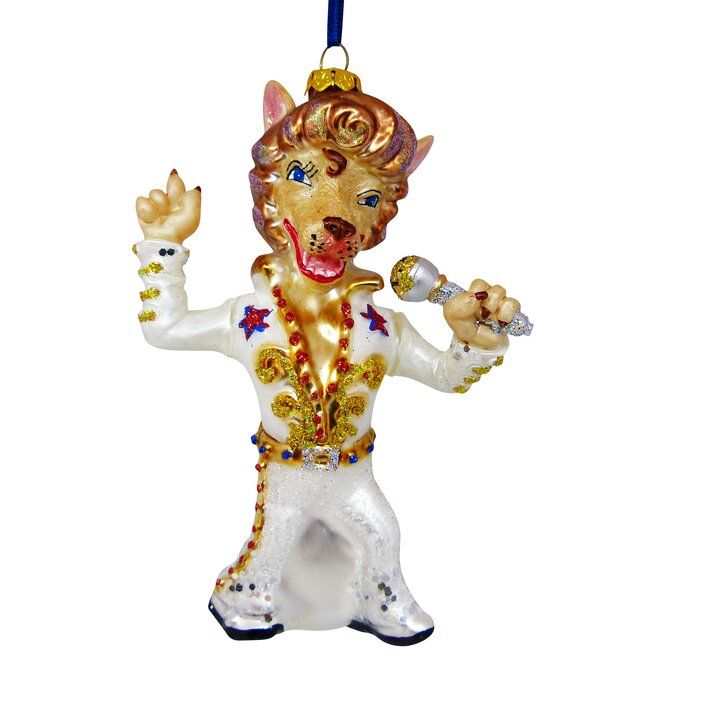 GIFTCOMPANY Hänger Wolf Elvis, weiß