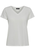 Lade das Bild in den Galerie-Viewer, SOAKED IN LUXURY SLColumbine V-Neck Broken White
