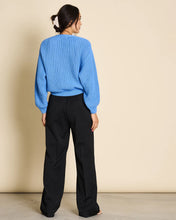 Lade das Bild in den Galerie-Viewer, JAN &#39;N JUNE Knit Jacket Lena Azure Blue
