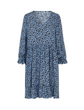 Lade das Bild in den Galerie-Viewer, MBYM Dasha Short Dress Sindi Blue Print
