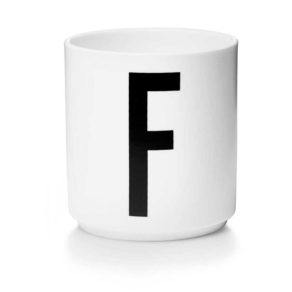 DESIGN LETTERS Personal Porcelain Cup - F