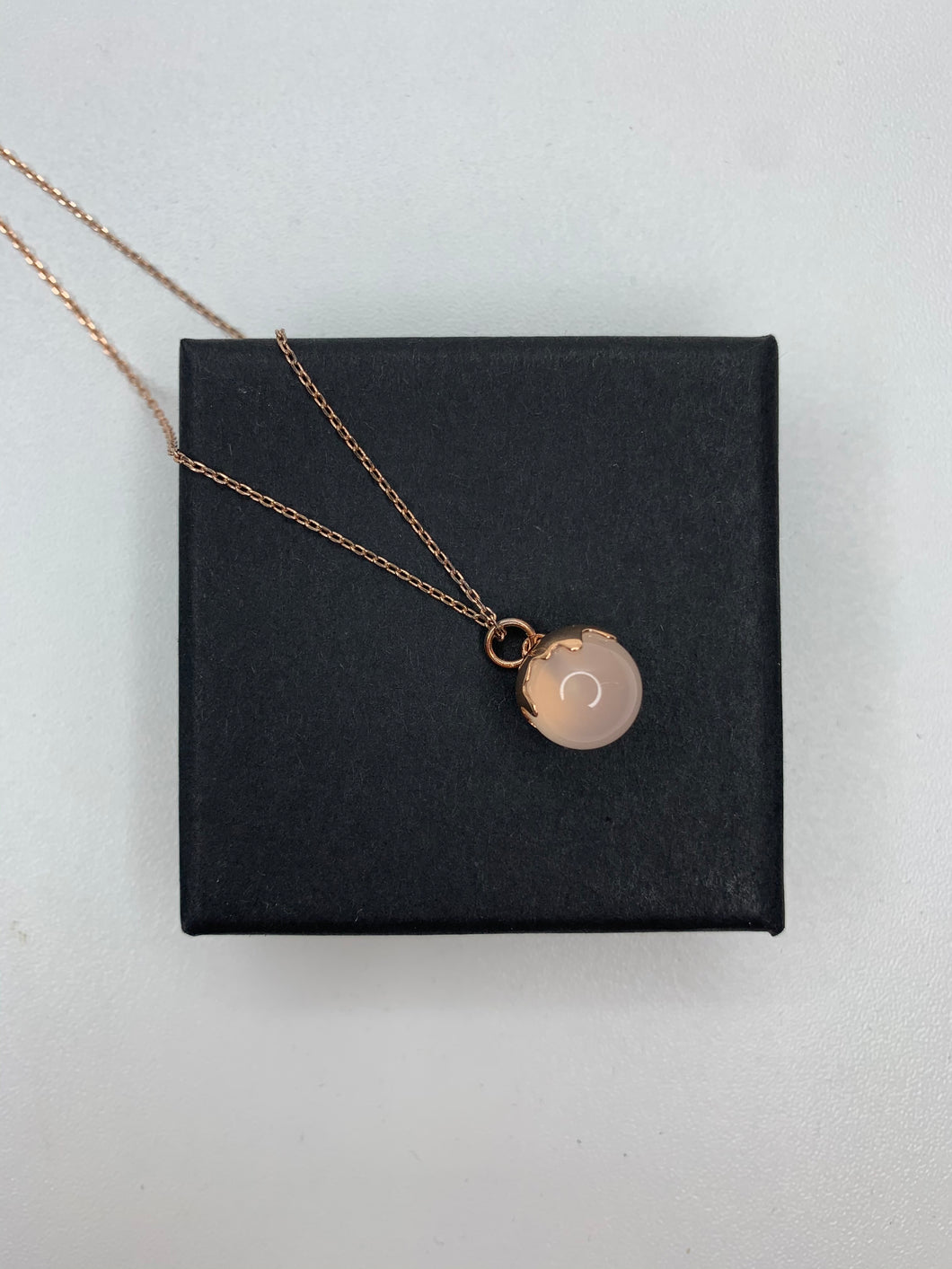 VIVAZ Collier Rosenkugel Roségold