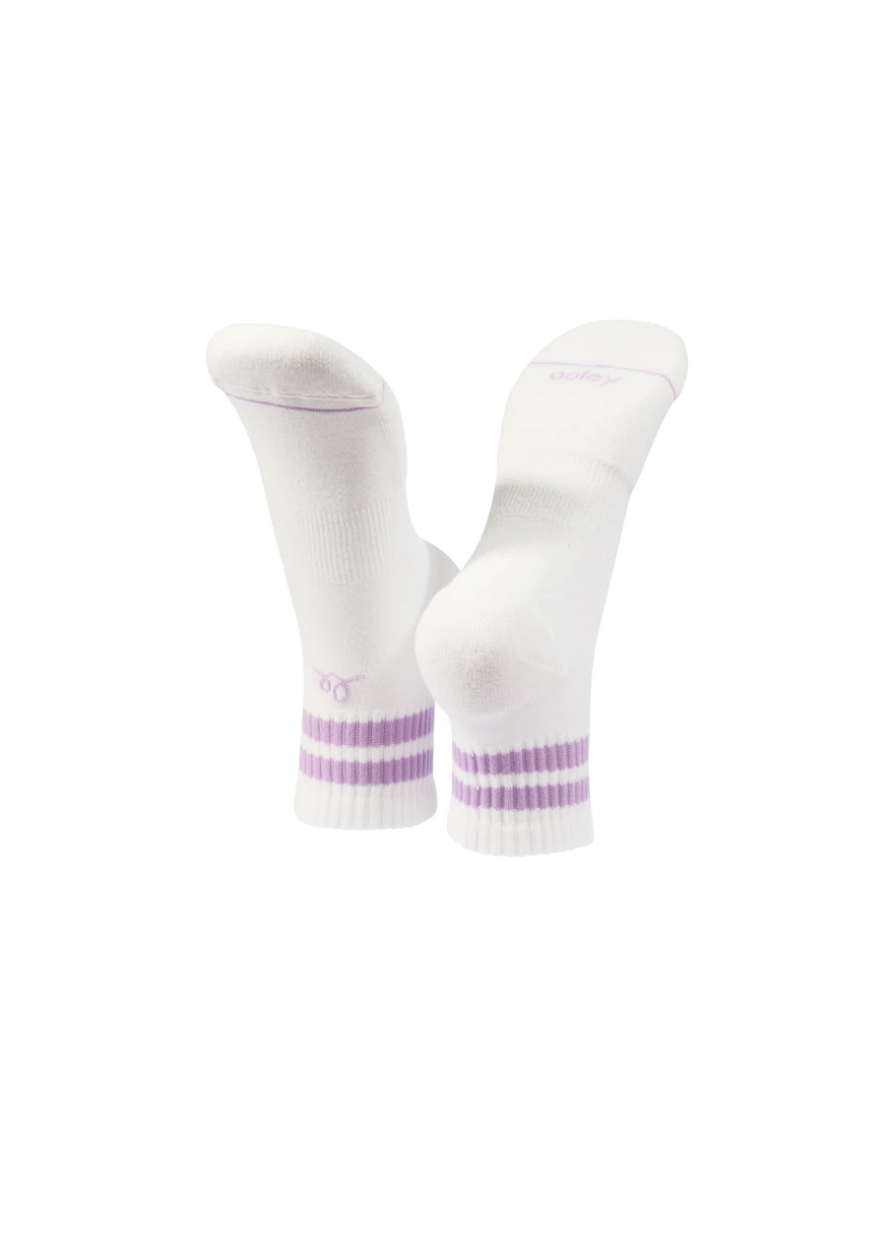 OOLEY Socks Midi Lilac