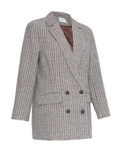 Lade das Bild in den Galerie-Viewer, MOSS COPENHAGEN MSCHFlorencia Blazer Coffee Bean Check

