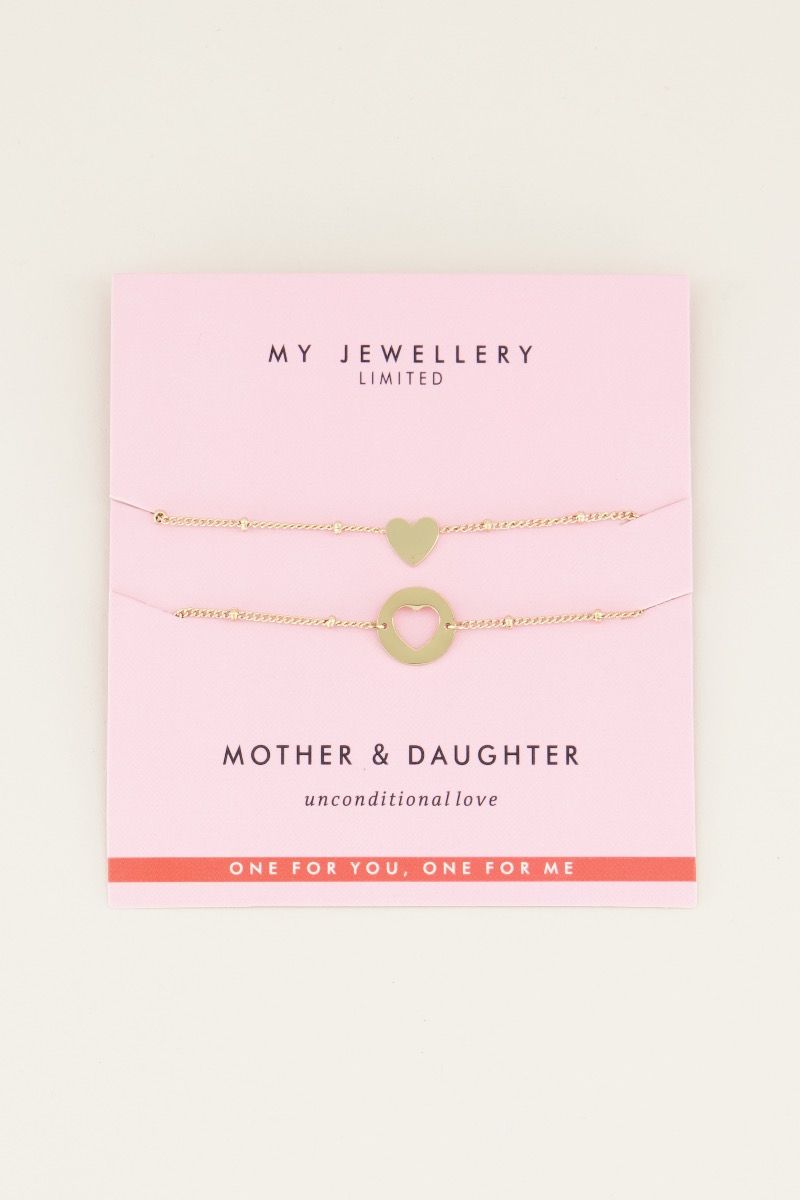 MY JEWELLERY Mother & Daughter Armband Gold