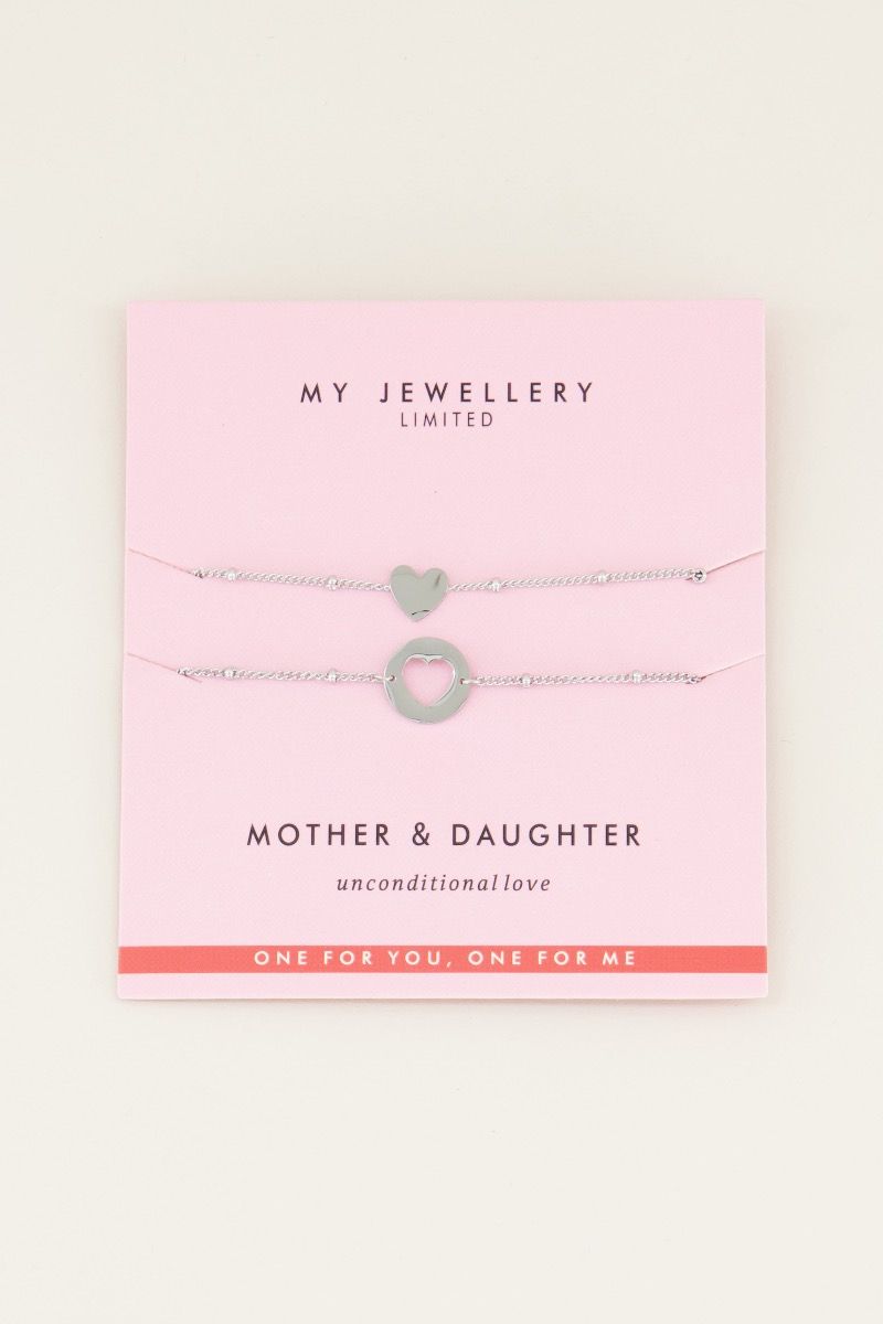 MY JEWELLERY Mother & Daughter Armband Silber